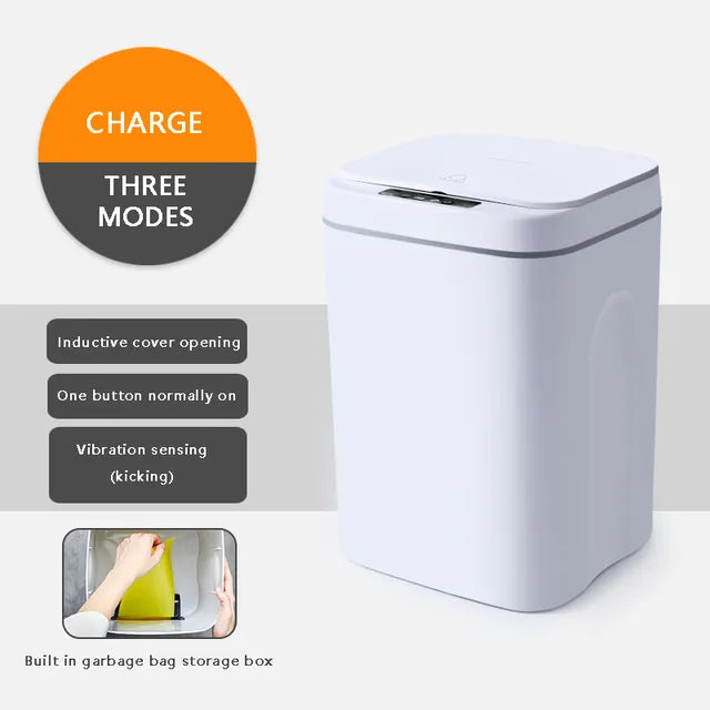 Trash Can with Intelligent Sensor Trash Can with Intelligent Sensor